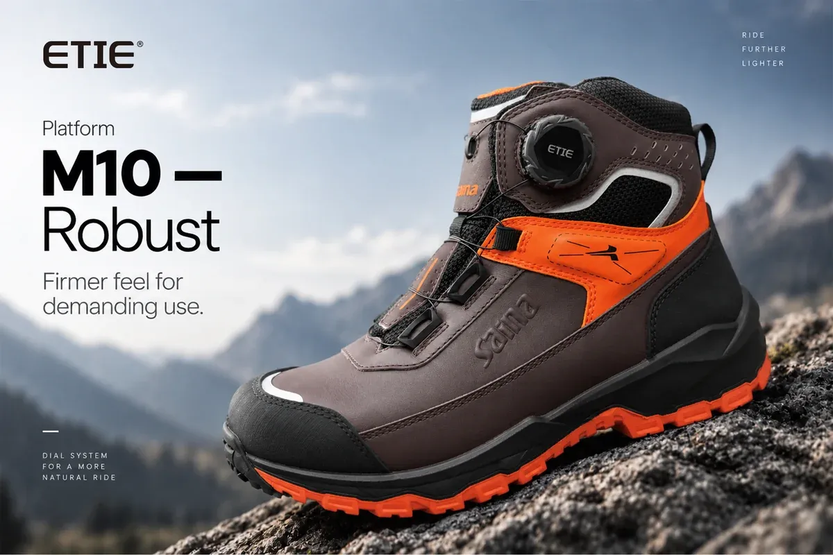 Platform M10 — Robust. Firmer feel for demanding use.